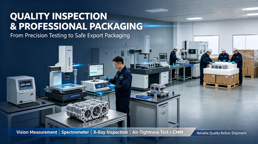 Quality inspection amp