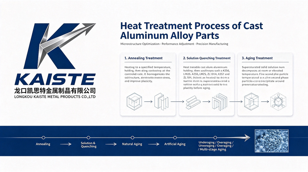 Heat Treatment Process of Cast Aluminum Alloy Parts