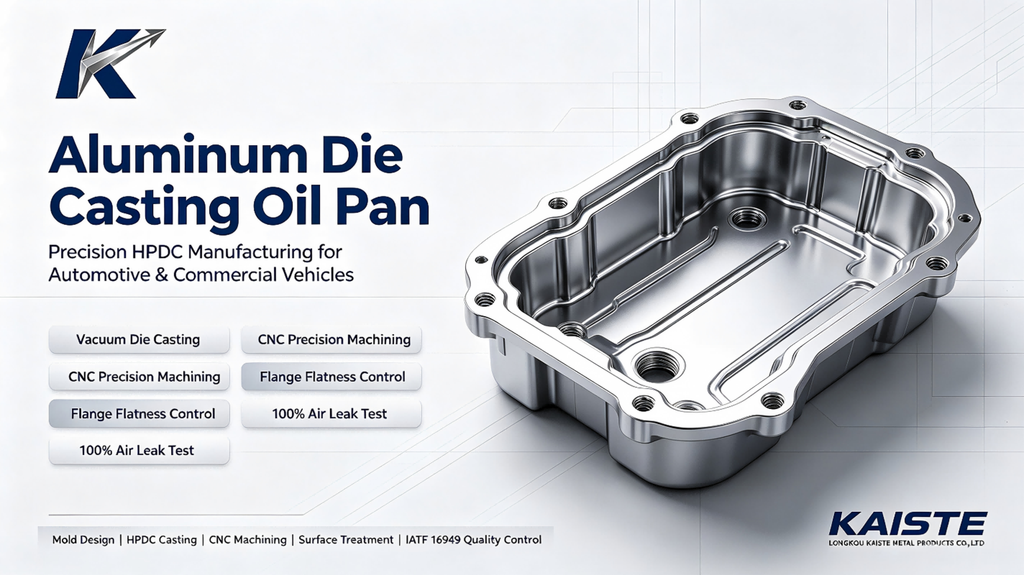Key Considerations for Casting and Machining of Aluminum Alloy Oil Pans